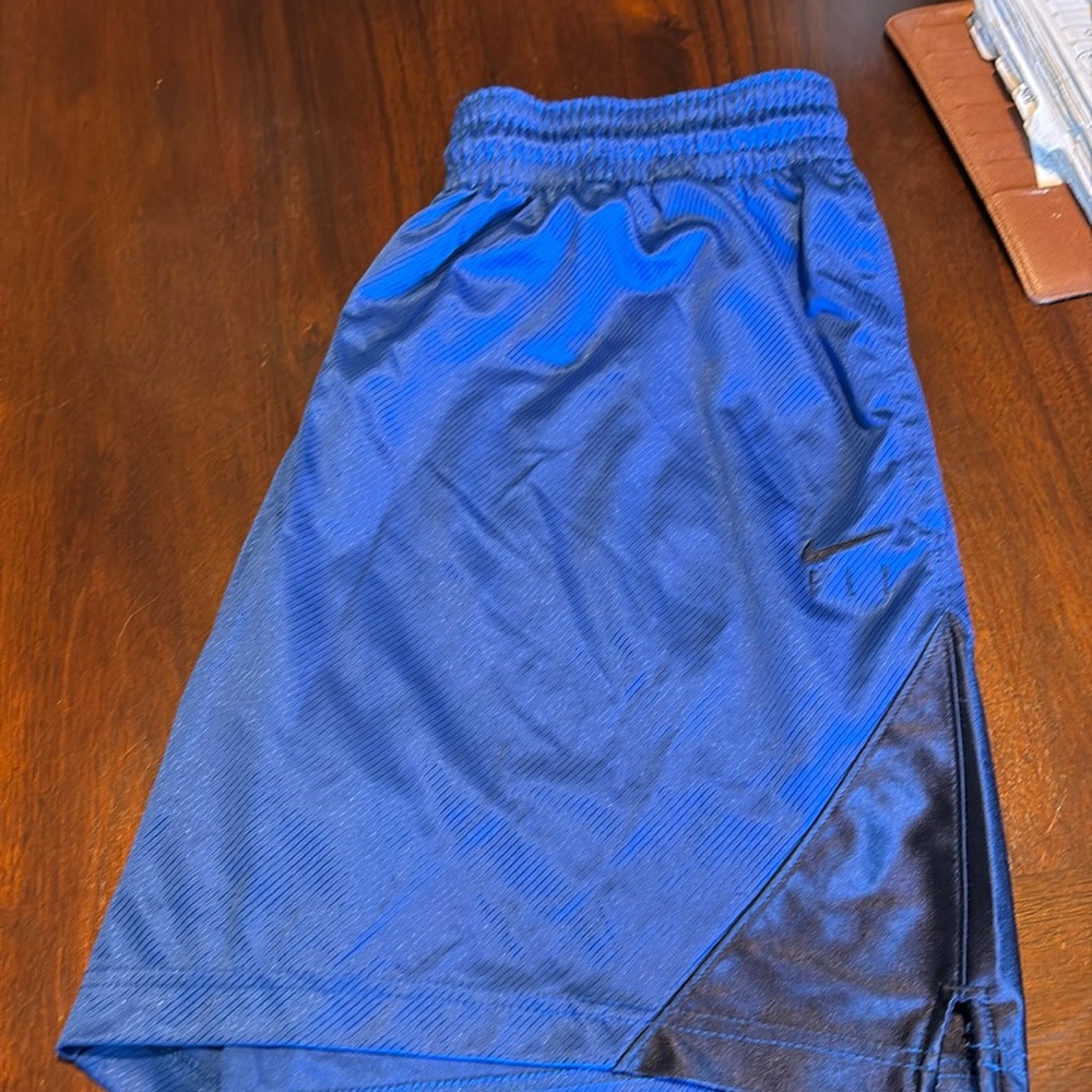 Royal blue Nike gym, shorts, size large, excellent condition